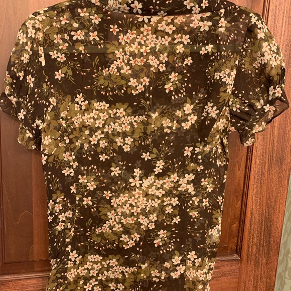 Boho chic floral blouse - Picture 3 of 3